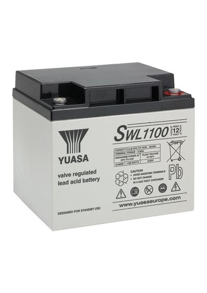 SWL1100 12V 39.6 Ah Bakımsız Kuru Akü
