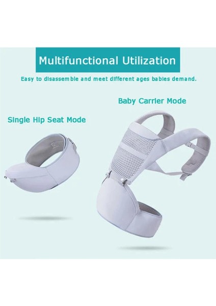 48 Ay Ergonomik Bebek Kayışı Sırt Çantası (Yurt Dışından)