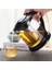 Büyük Kapasiteli Kalın Cam Kabarcık Çaydanlık, Borosilikat Cam Pot Çiçek Çay Seti Puer Su Isıtıcısı Kahve Çaydanlık Infuser ile Uygun | Çaydanlıklar (1000ML) (Yurt Dışından) 2