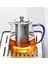 Renkli Isıya Dayanıklı Cam Demlik 550 ml Filtre Ile, Çay Tenceresi Doğrudan Yangın Süzgeci Isı Kahve Pot Su Isıtıcısı Üzerinde Isıtılabilir | Çaydanlıklar (02) (Yurt Dışından) 2