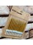 Gold Bırthday Candle Vıp Parlak Gold Metalik Simli Gold Pasta Mumu 12 Adet Gold Doğum Günü Mumu 1