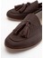 F04 Kahve Cilt Hakiki Deri Ayakkabı 5