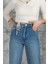 Flare Fit Yüksek Bel Jean 3