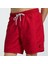 Erkek Kırmızı Desenli Deniz Şortu T35102T.6NR 4