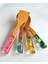 Colorful Serisi - El Yapımı Bambu Kaşık Seti-Ahşap Kaşık - 4'lü Set 3
