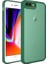 Apple iPhone 8 Plus Kılıf Metal Kamera Korumalı Transparan Renkli Kapak 1