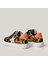 Star Bebek Sneaker | Leopar-Turuncu-Simli Gri 3