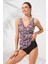 Pierre Cardin Mara Kruvaze Formlu Tankini Tıger 231501-T 2