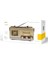 Bluetooth Hoparlör Şarjlı Nostaljik Radyo Fm Radyo El Fenerli Aux/usb/sd/mp3 4