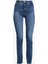 724™ High Rise Straight Kadın Jean Pantolon - Blue Wave Dark 4