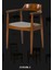 Sandalye ST 142200 Zus586-138 TAM EĞİKKOLÇAK Kayın RETRO Parlak Ceviz keten kumaş 1