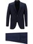 Slim Fit Kombinli Ekose Takım Elbise 1
