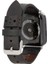 Apple Watch Uyumlu Deri Kordon 42-44-45MM Rst1 Siyah 2