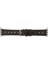 Apple Watch Uyumlu Deri Kordon 42-44-45MM Rst1 Siyah 3