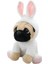 Pug Köpek Kostümleri Peluş Oyuncak (Pembe) (Yurt Dışından) 1