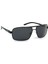 DC3006BLACK Siyah Polarize Camlı Erkek Güneş Gözlüğü 2