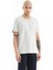 Gri Melanj Erkek Basic Kısa Kol Standart Kalıp O Yaka T-shirt - 87911 3