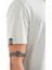 Gri Melanj Erkek Basic Kısa Kol Standart Kalıp O Yaka T-shirt - 87911 4