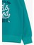Erkek Çocuk Sweatshirt Yazı Baskılı 2-6 Yaş, Turkuaz 4