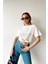 Inci Detay T-Shirt-Ekru 1