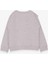 Kız Çocuk Sweatshirt Güpürlü 4-9 Yaş, Bej Melanj 2