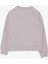 Kız Çocuk Sweatshirt Pullu Kız Baskılı 8-14 Yaş, Bej Melanj 2