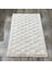 Krem Renk Parçalı Peluş Halı 80 x 150 cm 3