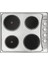 AS5005 60 cm Inox Elektrikli Ankastre Ocak 1