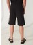 Siyah Erkek Sweat Şort 74OBDF02CF200G89 4