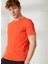 Bisiklet Yaka Turuncu Erkek T-Shirt FM23S07TGORANGE 1