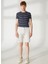 Normal Bel Slim Fit Taş Erkek Bermuda Şort Fmellısstone 2