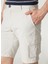 Normal Bel Slim Fit Taş Erkek Bermuda Şort Fmellısstone 4