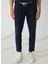 Normal Bel Slim Fit Mavi Erkek Eşofman Altı FM23S07PFBLUE 3