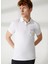 Fred Mello Beyaz Erkek Polo T-Shirt FM23S26QUWHITE 4