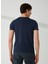 Bisiklet Yaka Mavi Erkek T-Shirt FM23S23TGBLUE 5
