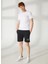 Siyah Erkek Sweat Şort FM23S10EFBLACK 1