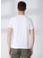 Bisiklet Yaka Beyaz Erkek T-Shirt FM23S21TGWHITE 5