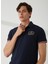 Fred Mello Mavi Erkek Polo T-Shirt FM23S25QCBLUE 1