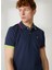 Fred Mello Mavi Erkek Polo T-Shirt FM23S22QUBLUE 1