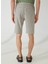 Normal Bel Slim Fit Mavi Erkek Bermuda Şort FM23S37ETBLUE 5