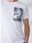 Bisiklet Yaka Beyaz Erkek T-Shirt FM23S38TGWHITE 4