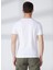 Bisiklet Yaka Beyaz Erkek T-Shirt FM23S38TGWHITE 5