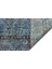 Romantik Vintage Gül Desenli Eskitme Yün Halı - 151X251 cm 9932 2
