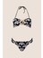 3544 Siyah Straplez Bikini Takımı 5