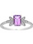 Pırlanta ve Lilac Ametist Taşlı Yüzük 0417R0319 2