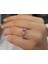 Pırlanta ve Lilac Ametist Taşlı Yüzük 0417R0319 4