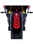 Moto Rider 4'lü Sticker Seti Reflektif Kırmızı Iç Dış Jant Şeridi Kask ve Çamurluk Çınar Extreme 4