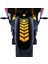 Moto Rider 4'lü Sticker Seti Taksi Sarısı Iç Dış Jant Şeridi Kask ve Çamurluk Çınar Extreme 4