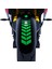 Moto Rider 4'lü Sticker Seti Orman Yeşili Iç Dış Jant Şeridi Kask ve Çamurluk Çınar Extreme 4
