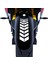 Moto Rider 4'lü Sticker Seti Süt Beyaz Iç Dış Jant Şeridi Kask ve Çamurluk Çınar Extreme 4
